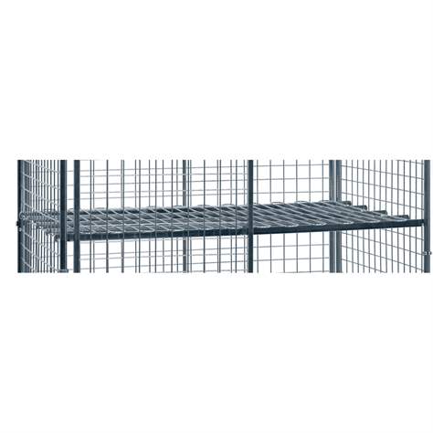 Drôtená polica 50x50 mm, nosnosť 150 kg, d x š: 1200x800 mm - Konga Mekaniska Verkstad AB