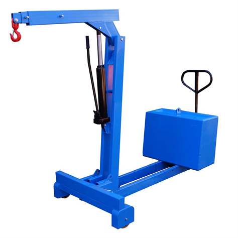 Gegengewichts-Kran, Tragfähigkeit max. 550 kg