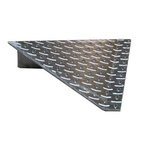 Auffahrecke, für Bodenschutzwanne, LxBxH: 500x500x78 mm - Bauer GmbH