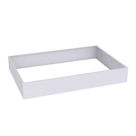 Soclu din tablă 140 mm pentru dulap pentru proiecte format A1, culoare albă RAL 9010 - Malow