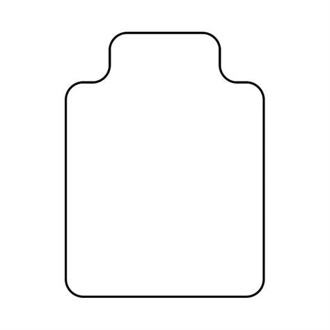 Bodenschutzmatten für harte Böden, 0,9x1,2 m, Rechteck mit Lippe, transparent - COBA Europe GmbH - Bild3