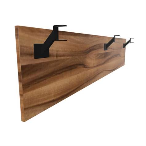 Vorne-Abdeckung für Schreibtisch SQart Manager Länge 1800 mm, Farbe Nussbaum - Nowy Styl Group - Bild2