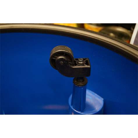 Rollhocker aus Kunststoff, Traglast 150 kg, Farbe blau - TWINCO Solution ApS - Bild2