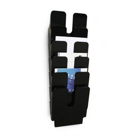 Sortierfächer Flexibox Plus, 6 x A4 Hochformat, Farbe schwarz - DURABLE Hunke & Jochheim GmbH