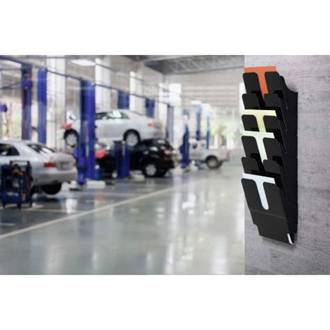 Sortierfächer Flexibox Plus, 6 x A4 Hochformat, Farbe schwarz - DURABLE Hunke & Jochheim GmbH - Bild3