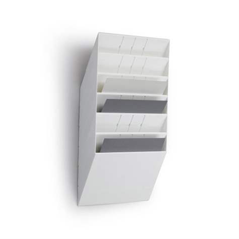 Sortierfächer Flexibox, 6 x A4 Querformat, Farbe weiß - DURABLE Hunke & Jochheim GmbH