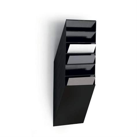 Sortierfächer Flexibox, 6 x A4 Hochformat, Farbe schwarz - DURABLE Hunke & Jochheim GmbH