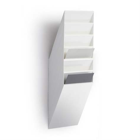 Sortierfächer Flexibox, 6 x A4 Hochformat, Farbe weiß - DURABLE Hunke & Jochheim GmbH