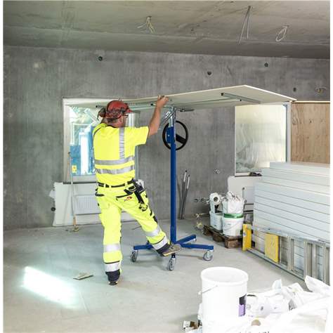 Plattenlift für Panele und Gipsplatten, mit Winkeleinstellung - Konga Mekaniska Verkstad AB - Bild5