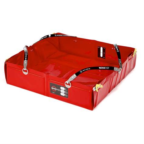 Multifunktions-Faltwanne, aus PVC, Auffangvolumen 75 l, 700x700x175 mm, mit Tragtasche - Metal Arsenal Trade s.r.o.