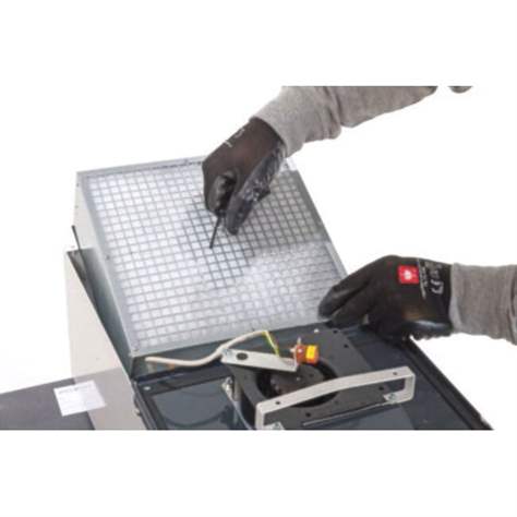 Ersatzaktivkohlefilter (eckig) 278 x 278 x 100 mm für den Umluftfilteraufsatz - asecos GmbH