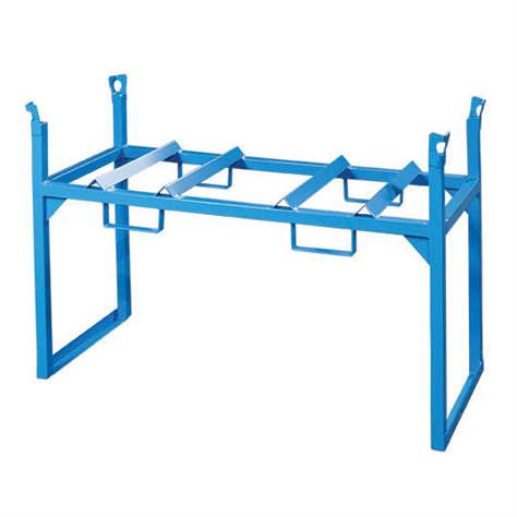 Fassständer, modulares System, lackiert, blau RAL5012