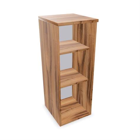 Kancelářská skříň - regál, nástavec, v x š x h: 1070 x 400 x 445 mm, barva ořech - Nowy Styl Group