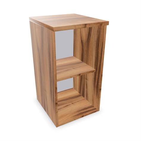 Kancelářská skříň - regál, nástavec, v x š x h: 740 x 400 x 445 mm, barva ořech - Nowy Styl Group