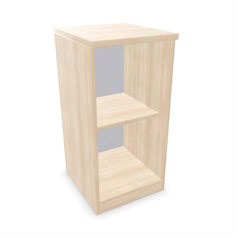 Büroschrank - Regal, H x B x T: 825 x 400 x 445 mm, Farbe Akazie - Nowy Styl Group