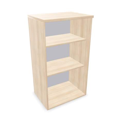 Kancelářská skříň - regál, nástavec, v x š x h: 1070 x 600 x 445 mm, barva akácie - Nowy Styl Group