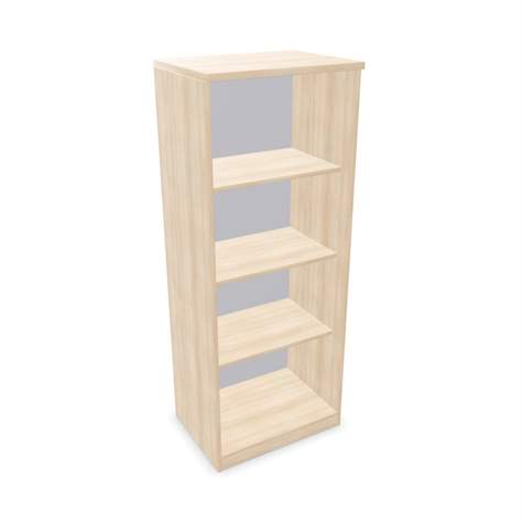 Büroschrank - Regal, H x B x T: 1545 x 600 x 445 mm, Farbe Akazie - Nowy Styl Group