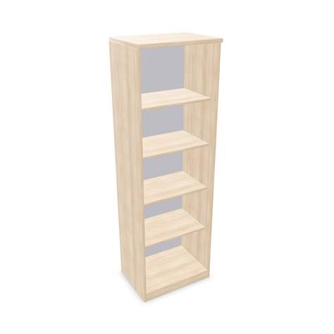 Büroschrank - Regal, H x B x T: 1895 x 600 x 445 mm, Farbe Akazie - Nowy Styl Group