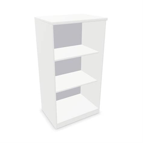 Büroschrank - Regal, H x B x T: 1155 x 600 x 445 mm, Farbe Weiß - Nowy Styl Group