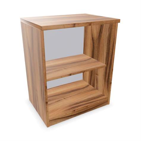 Kancelářská skříň - regál, v x š x h: 740 x 600 x 445 mm, barva ořech - Nowy Styl Group