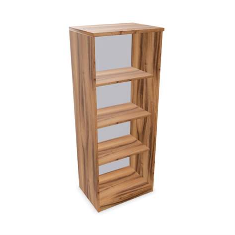 Büroschrank - Regal, H x B x T: 1545 x 600 x 445 mm, Farbe Nussbaum - Nowy Styl Group