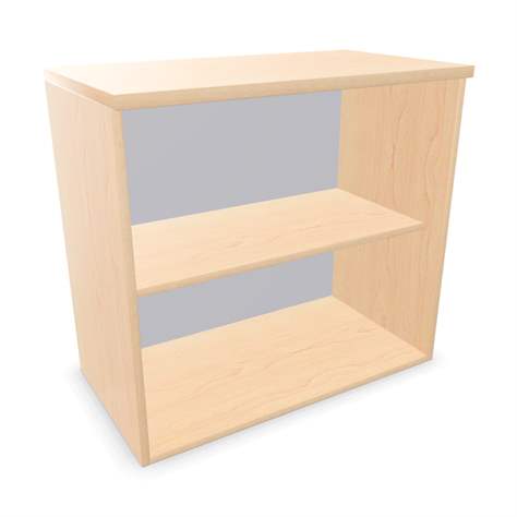 Büroschrank - Regal,Anbau, H x B x T: 740 x 800 x 445 mm, Farbe Ahorn - Nowy Styl Group