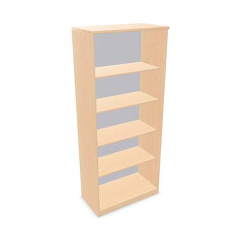 Büroschrank - Regal, H x B x T: 1895 x 800 x 445 mm, Farbe Ahorn - Nowy Styl Group