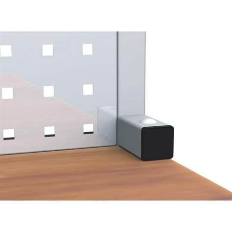 Professionelle Werkbank, 1 Schrank, 1 Lochwand für Werkzeuge, Buchen-Arbeitsplatte, 1500x750 mm - Kovos Verneřice - Bild3