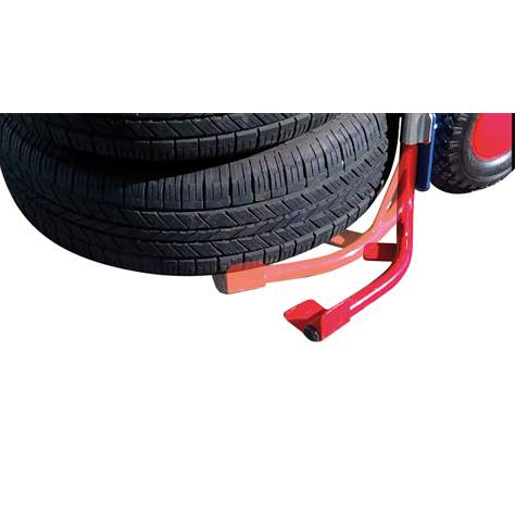 Reifenkarre VARIOfit, Tragfähigkeit 200 kg, Höhe 1165 mm, Luftbereifung - Cordes - Bild2