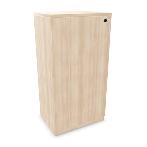 Büroschrank - Flügeltür, H x B x T: 1155 x 600 x 445 mm, Farbe Akazie - Nowy Styl Group