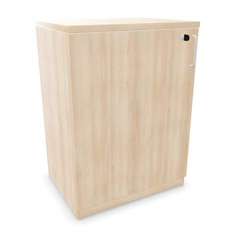 Büroschrank - Flügeltür, H x B x T: 825 x 600 x 445 mm, Farbe Akazie - Nowy Styl Group
