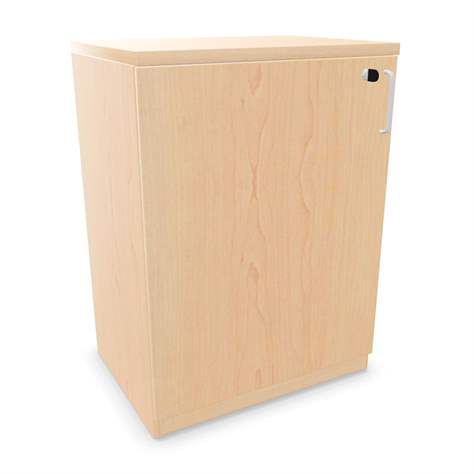 Büroschrank - Flügeltür, H x B x T: 825 x 600 x 445 mm, Farbe Ahorn - Nowy Styl Group