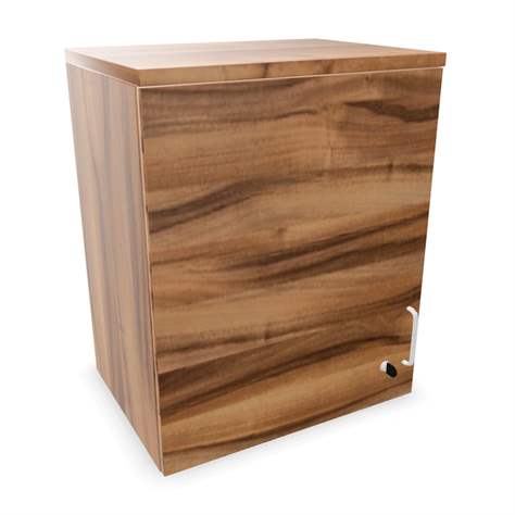 Büroschrank - Flügeltür,Anbau, H x B x T: 740 x 600 x 445 mm, Farbe Nussbaum - Nowy Styl Group