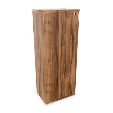 Büroschrank - Flügeltür, H x B x T: 1545 x 600 x 445 mm, Farbe Nussbaum - Nowy Styl Group