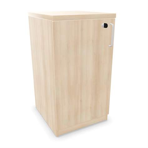 Büroschrank - Flügeltür H x B x T: 740 x 400 x 445 mm, Farbe Akazie - Nowy Styl Group