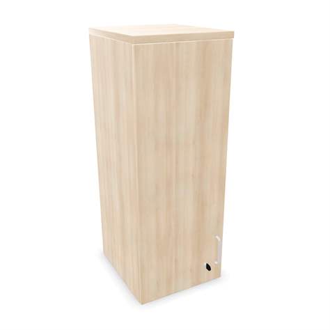 Büroschrank - Flügeltür,Anbau, H x B x T: 1070 x 400 x 445 mm, Farbe Akazie - Nowy Styl Group