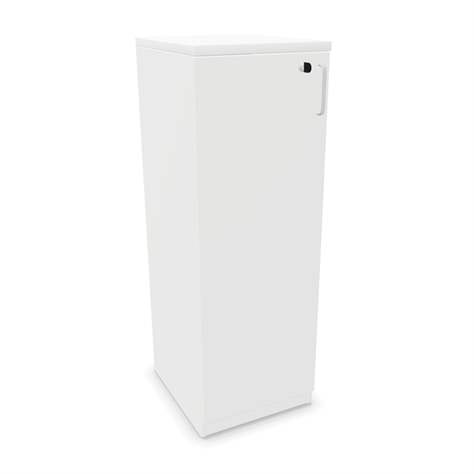 Büroschrank - Flügeltür H x B x T: 1155 x 400 x 445 mm, Farbe Weiß - Nowy Styl Group