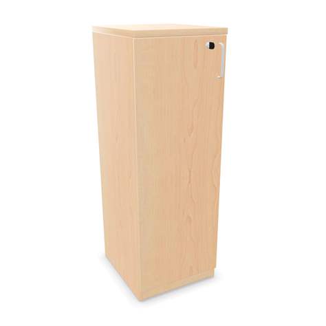 Büroschrank - Flügeltür H x B x T: 1155 x 400 x 445 mm, Farbe Ahorn - Nowy Styl Group