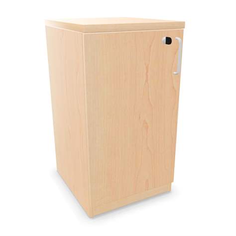 Büroschrank - Flügeltür H x B x T: 740 x 400 x 445 mm, Farbe Ahorn - Nowy Styl Group