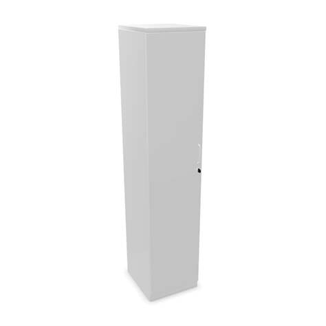 Büroschrank - Flügeltür H x B x T: 1895 x 400 x 445 mm, Farbe Lichtgrau - Nowy Styl Group