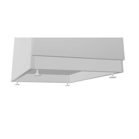 Anbau-Container, 3 Schubladen+Registratur, Farbe Lichtgrau, H x B x T: 740 x 430 x 600 mm - Nowy Styl Group - Bild4