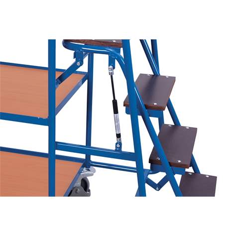 Kommissionierwagen VARIOfit mit 3 Böden 1000 x 600 mm, Höhe 1900 mm - Cordes - Bild2