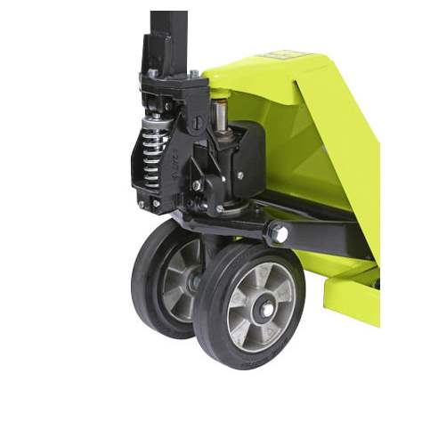 Palettenhubwagen Pramac GS EVO mit Schnellhub, Tragfähigkeit 2500 kg, Räder Gummi schwarz/Polyurethan - Pramac - Bild6