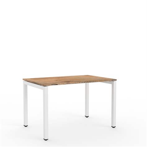 Masă de birou STEEL 1200 x 800 mm, blat culoare stejar - Malow