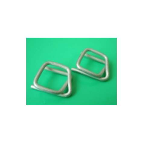 Agrafe din sârmă galvanizată - cleme - încheietori tensionare tip buclă / cataramă B6HG, lățime 19 mm, unitate ambalare 1000 buc.