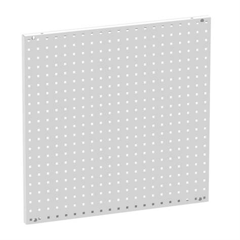Wandpaneel für Werkzeuhalter Q SYSTEM, 800 x 800 mm, Farbe Lichtgrau RAL7035 - Kovos Verneřice