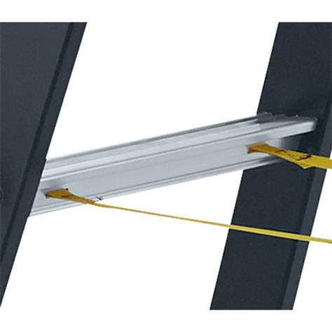 Stehleiter, beidseitig begehbar, Belastung 250 kg, Höhe 2340 mm, 2 x 8 Stufen - Bild4