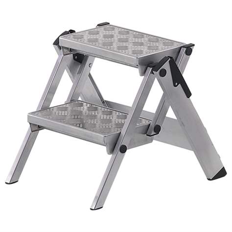 Klappbare Arbeitspodeste, 2 Stufen