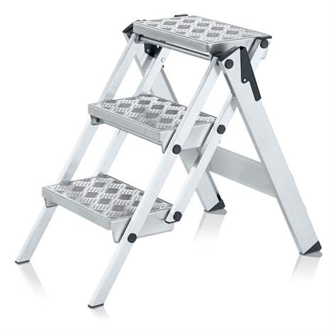 Mini platformă staționară pliabilă de lucru, 3 trepte