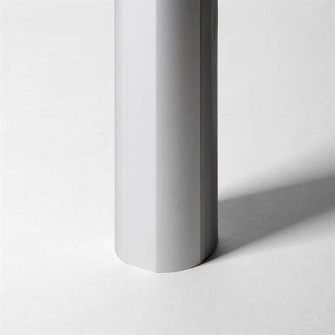 Sloupky pro venkovní vitrínu Premium, pro zabetonování, výška 2500 mm, bal. 2 ks - obrázek2